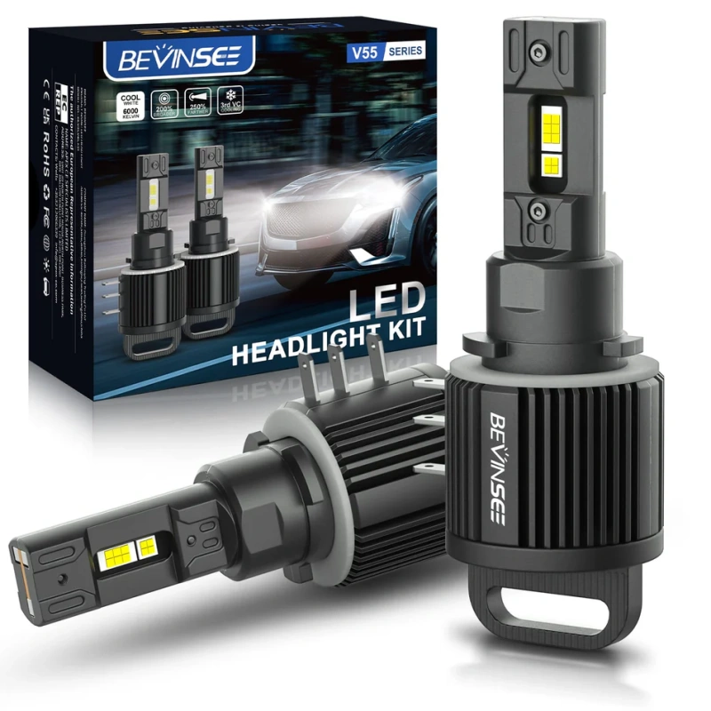 BEVINSEE H15 LED CANBUS High Beam + DRL 110W